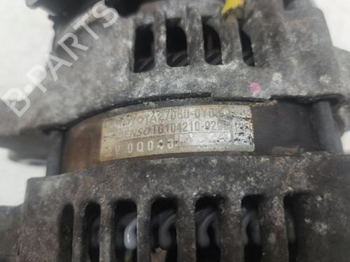 Alternator TOYOTA YARIS (_P9_) 1.33 VVT-i (NSP90_, NSP90R) | BP32214702M7