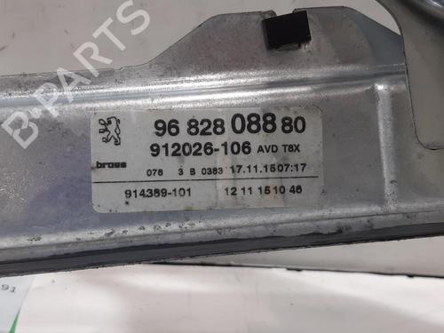 Front right window mechanism PEUGEOT 3008 I MPV (0U_) 1.6 BlueHDi 120 | BP29496887C23 