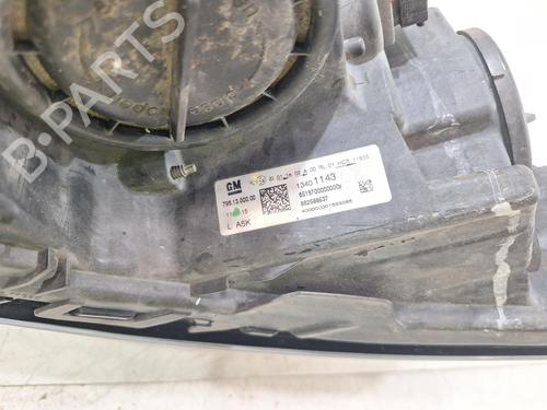 Left headlight VAUXHALL ASTRA Mk VII (K) (B16) 1.6 CDTi | BP32381118C28