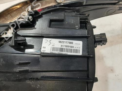 Right taillight DS DS 3 / DS 3 CROSSBACK (UR_, UC_, UJ_) 1.2 PureTech 130 (URHNSS) | BP31361198C35 