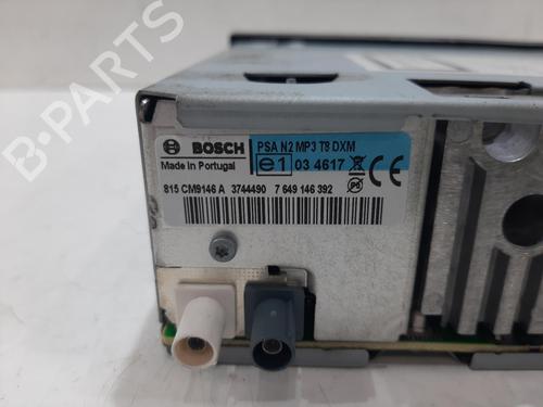 Radio PEUGEOT 3008 I MPV (0U_) 1.6 HDi | BP29398075E6 