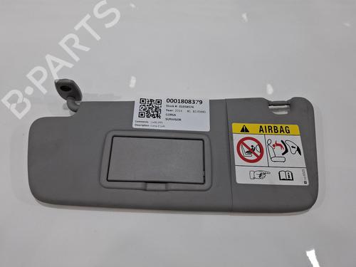 Used Left sun visor Left sun visor 38429528 38429528