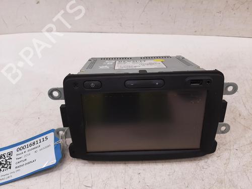 Display Display RENAULT CAPTUR I (J5_, H5_) 1.5 dCi 90 (J5N4, J5M5, J5MW, J5M6, J5AL, J5AJ) (90 hp) 33720956 33720956
