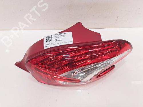 Right taillight PEUGEOT 208 I (CA_, CC_) 1.4 HDi | BP28311658C35 