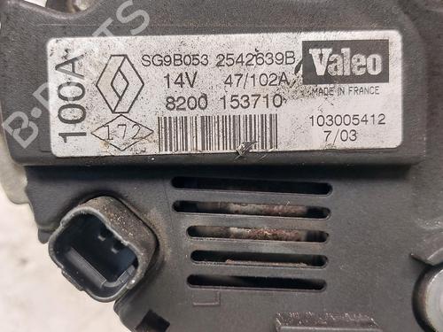 Generator RENAULT LAGUNA II (BG0/1_) 1.8 16V (BG0B, BG0M) | BP26853302M7 