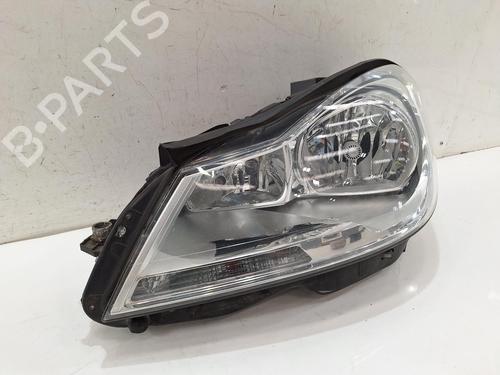 Used Left headlight MERCEDES-BENZ C-CLASS T-Model (S204) C 180 CGI (204.249) (156 hp) 27344591