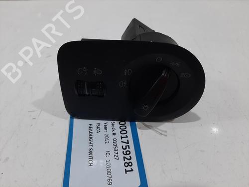 Hovedlysbryter Hovedlysbryter SEAT IBIZA IV (6J5, 6P1) 1.2 TSI (105 hp) 36879425 36879425