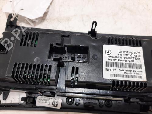 Climate control MERCEDES-BENZ E-CLASS (W212) E 220 BlueTEC (212.001) | BP32239465I5 