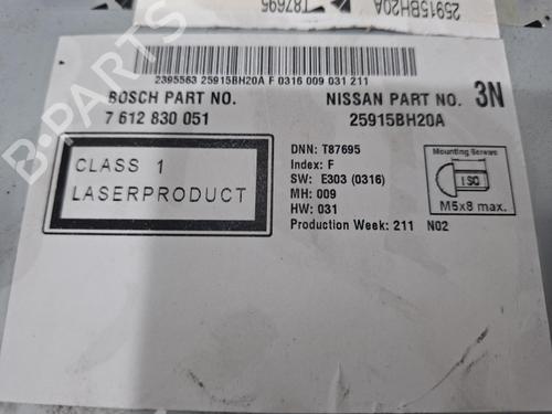 Control unit NISSAN NOTE (E11, NE11) 1.4 | BP40455670M11 - Image 3