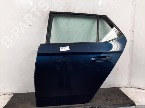 Used Left rear door SKODA FABIA III (NJ3) 1.0 (60 hp) 30870186