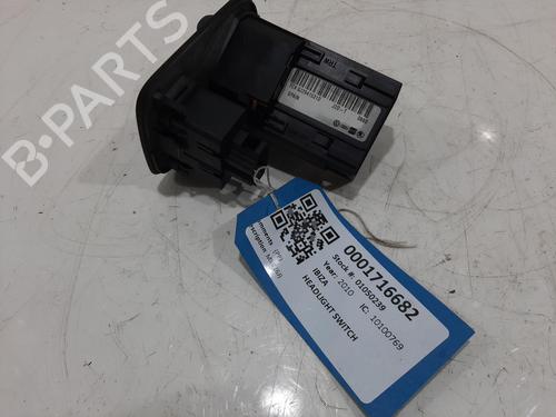 Used Headlight switch Headlight switch SEAT IBIZA IV (6J5, 6P1) 1.4 TDI (80 hp) 34733833 34733833