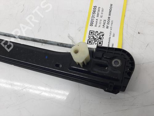 Front right window mechanism JAGUAR I-PACE (X590) EV400 AWD | BP26853153C23 