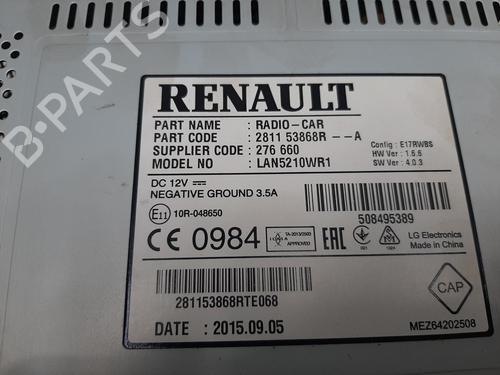 Bilradio RENAULT CLIO IV (BH_) 1.5 dCi 90 | BP26839450E6 