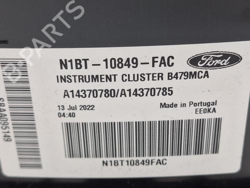 Instrument cluster FORD PUMA (J2K, CF7) 1.0 EcoBoost | BP26845753C47 
