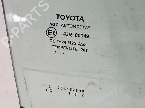 Front right door window TOYOTA AURIS (_E18_) 1.6 (ZRE181_, ZRE185_, ZRE185R, ZRE181R) | BP29945713C19