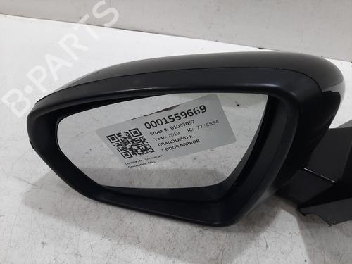 Used Left mirror VAUXHALL GRANDLAND X / GRANDLAND (A18) 1.2 Turbo (75) (131 hp) 30406642