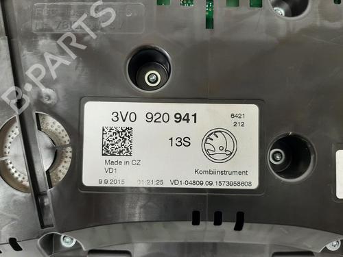 Instrument cluster SKODA SUPERB III Estate (3V5) 2.0 TDI | BP26866853C47 