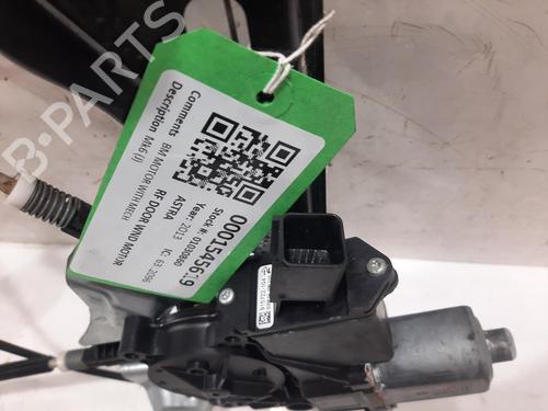 Front right window mechanism VAUXHALL ASTRA Mk VI (J) (P10) 2.0 CDTi | BP29884036C23