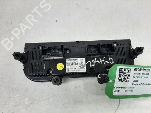 Climate control VW GOLF VII (5G1, BQ1, BE1, BE2) 1.6 TDI | BP26863517I5 