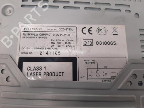 Radio MINI MINI (R50, R53) Cooper S | BP26752977E6 