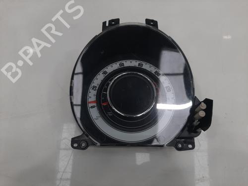 Used Instrument cluster FIAT 500 (312_) 1.2 (312AXA1A) (69 hp) 26853235