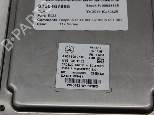 Engine control unit (ECU) MERCEDES-BENZ CLA Coupe (C117) CLA 220 CDI / d (117.303) | BP26872186M57 - Image 3