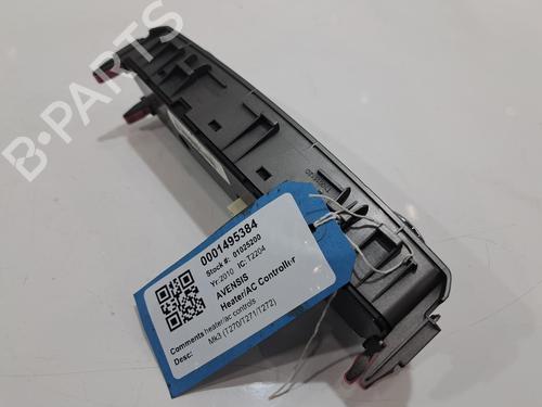 Climate control TOYOTA AVENSIS Saloon (_T27_) 1.8 VVT-i (ZRT271_, ZRT271R) | BP28311725I5 