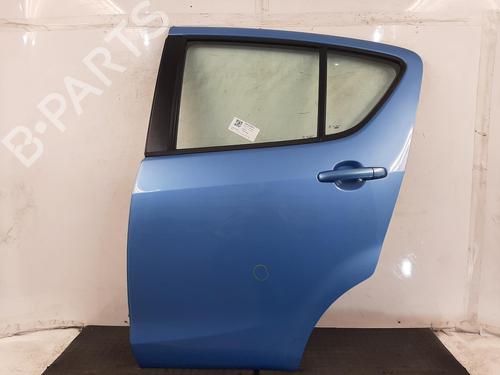 Used Left rear door VAUXHALL AGILA Mk II (B) (H08) 1.0 12V (65 hp) 29237479