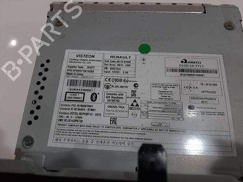 Radio VAUXHALL VIVARO B Van (X82) 1.6 CDTi | BP33987162E6  - Image 5