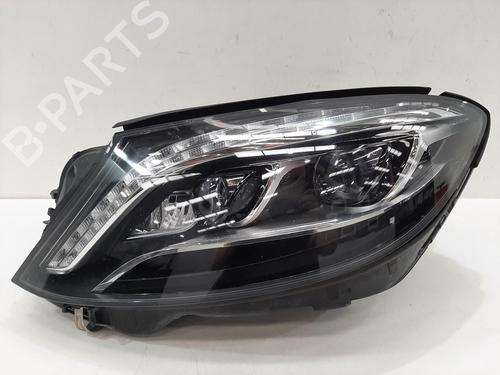 Used Left headlight MERCEDES-BENZ S-CLASS (W222, V222, X222) S 350 BlueTEC / d (222.132, 222.032, 222.123) (258 hp) 28618381