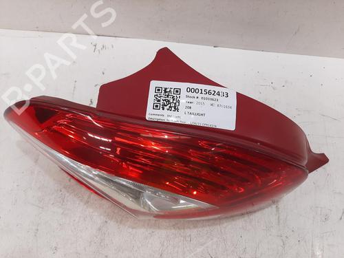 Left taillight PEUGEOT 208 I (CA_, CC_) 1.4 HDi | BP30360199C34 