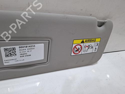 Left sun visor RENAULT TRAFIC III Bus (JG_) 2.0 dCi 110 (JGMW) | BP38727956I1 - Image 4