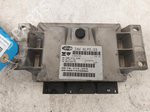 Control unit PEUGEOT 206 Hatchback (2A/C) 1.4 16V | BP26744251M11 