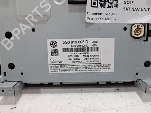 Display monitor VW GOLF VII (5G1, BQ1, BE1, BE2) 1.4 TSI | BP30896509C48