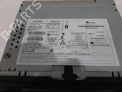 Radio DACIA DUSTER (HS_) 1.5 dCi | BP31596703E6 