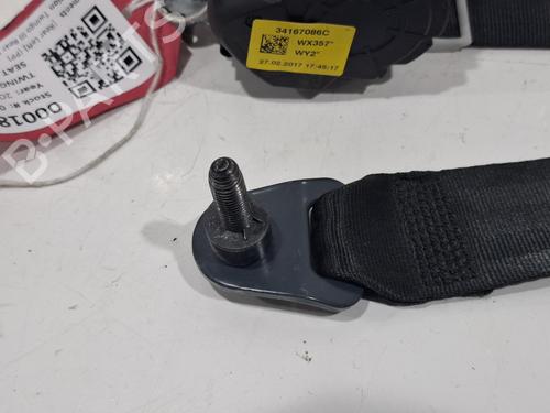 Rear left seatbelt RENAULT TWINGO III (BCM_, BCA_) 1.0 SCe 70 | BP40601014I29 - Image 4