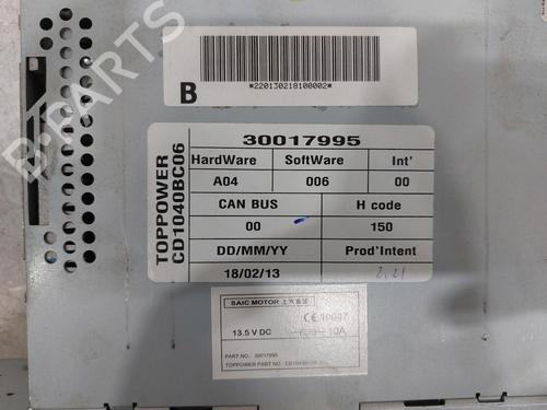 Radio MG MG 6 Hatchback 1.9 DTi | BP26872486E6 