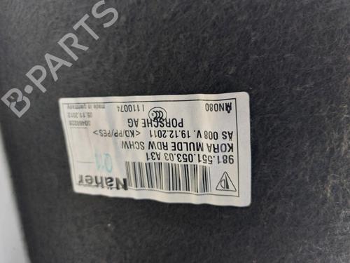 Bagagerumsgulv PORSCHE BOXSTER (981) S 3.4 | BP26858561I33 