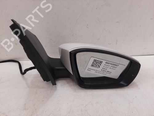 Used Right mirror VW POLO V (6R1, 6C1) 1.2 (60 hp) 29297654