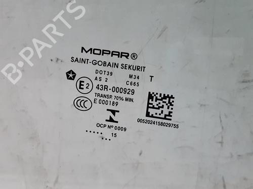 Front right door window JEEP RENEGADE SUV (BU, B1, BV) 1.4 | BP29945690C19