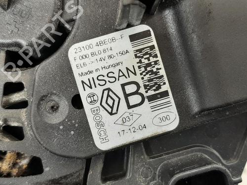Alternator RENAULT MEGANE IV Hatchback (B9A/M/N_) 1.2 TCe 130 (B9MR) | BP26774619M7 