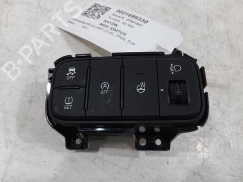 Used Headlight switch Headlight switch HYUNDAI BAYON (BC3) 1.0 T-GDI (101 hp) 34478379 34478379