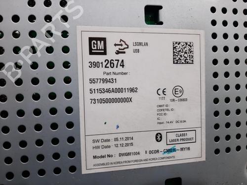 Radio VAUXHALL ADAM (M13) 1.4 | BP30057838E6