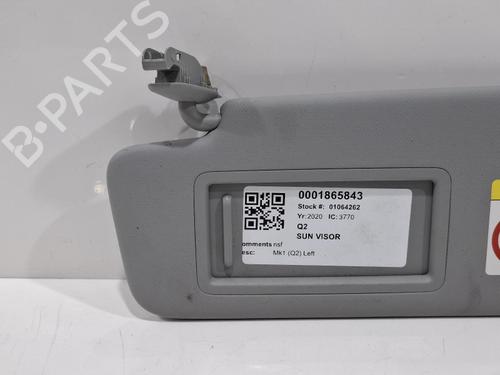 Left sun visor AUDI Q2 (GAB, GAG) 30 TDI | BP40455377I1 - Image 3