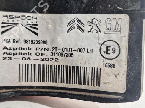 Left taillight VAUXHALL COMBO Mk IV (E) Box Body/MPV (K9) 1.5 D | BP39889212C34 - Image 2