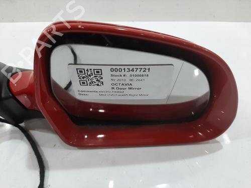 Right mirror SKODA OCTAVIA II Combi (1Z5) 1.4 TSI | BP26815367C27 