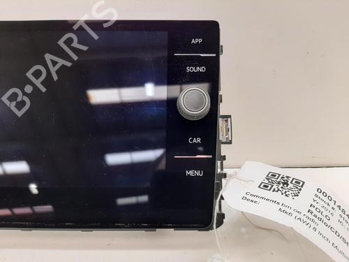 Display monitor VW POLO VI (AW1, BZ1, AE1) 1.6 TDI | BP28084791C48 