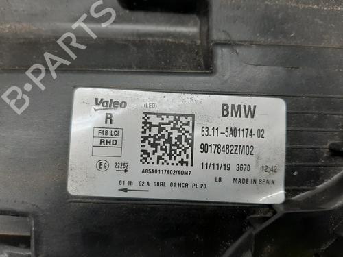 Right headlight BMW X1 (F48) sDrive 18 i | BP26871987C29 