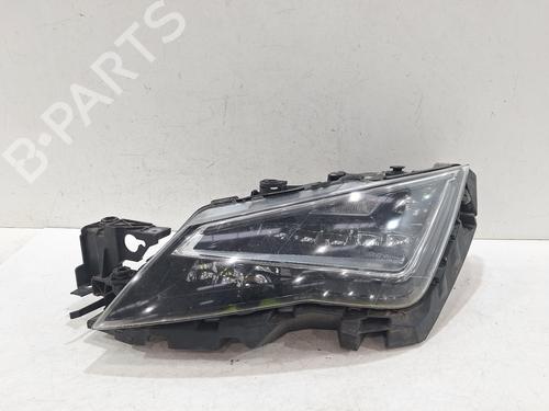 Used Left headlight SEAT LEON (5F1) 1.4 TSI (125 hp) 32381150