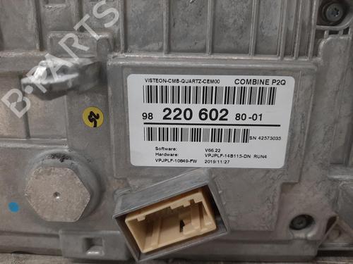 Instrument cluster PEUGEOT 208 II (UB_, UP_, UW_, UJ_) 1.2 PureTech 130 | BP26765635C47 